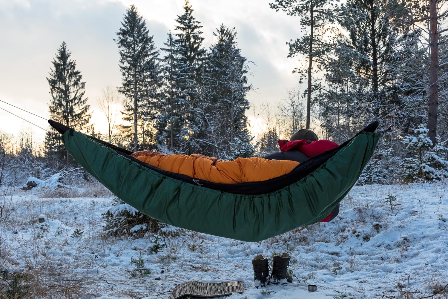 amazonas-ultralight-outdoor-hammock-set-moskito-traveller-thermo-tarp-t-strap-un image 4