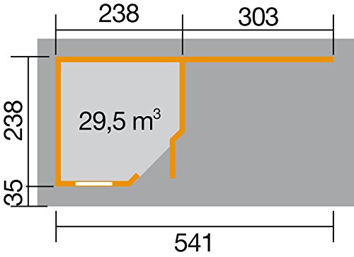 weka-designhaus-213-b-gr-1-5-eck-anthrazit-28-mm-mit-anbau-300-cm image 5