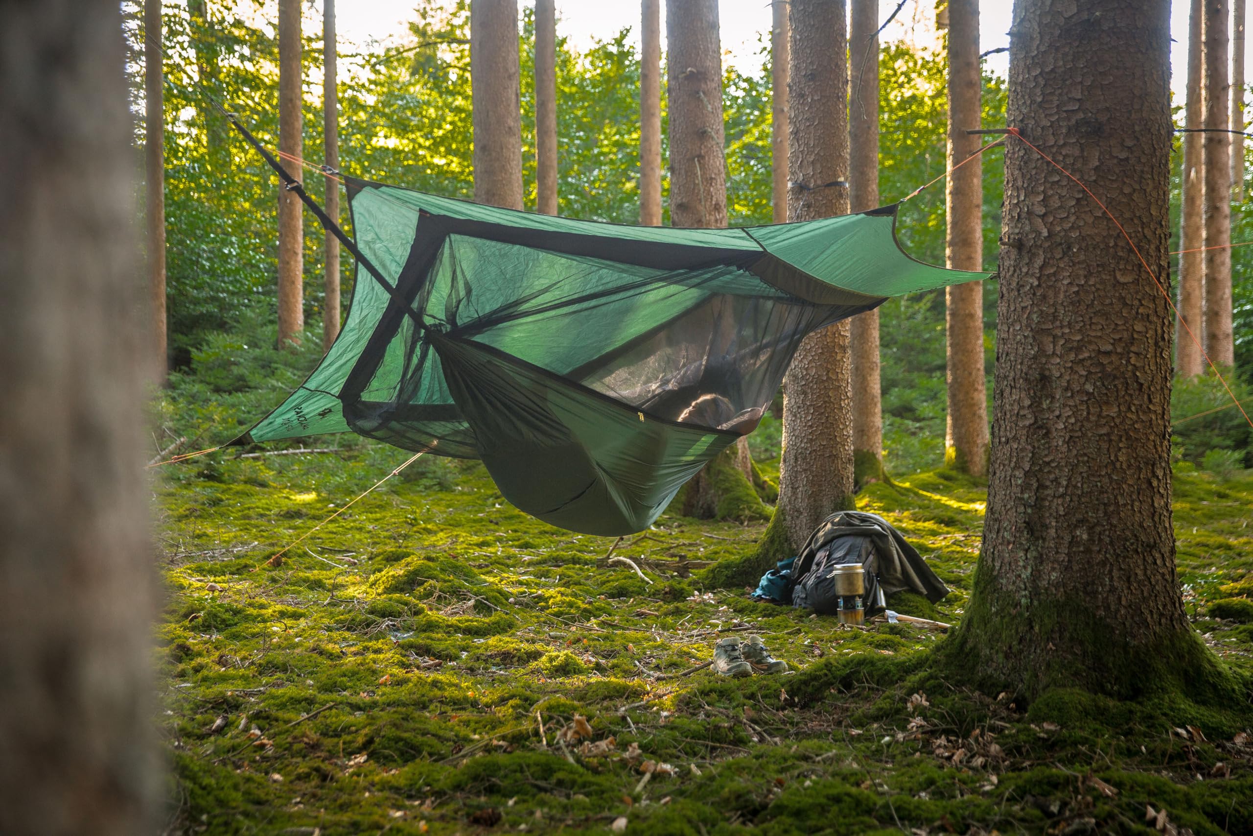 amazonas-traveller-camp-set-all-in-one-ultra-light-thermo-h-ngematte-mit-tarp-mo image 2
