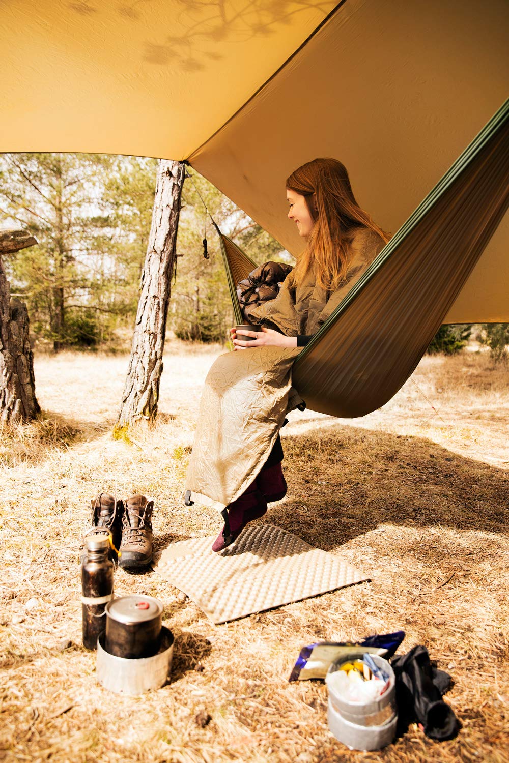 amazonas-adventure-hammock-ultra-light-h-ngematte-275x140-cm-bis-150-kg-gr-n image 7