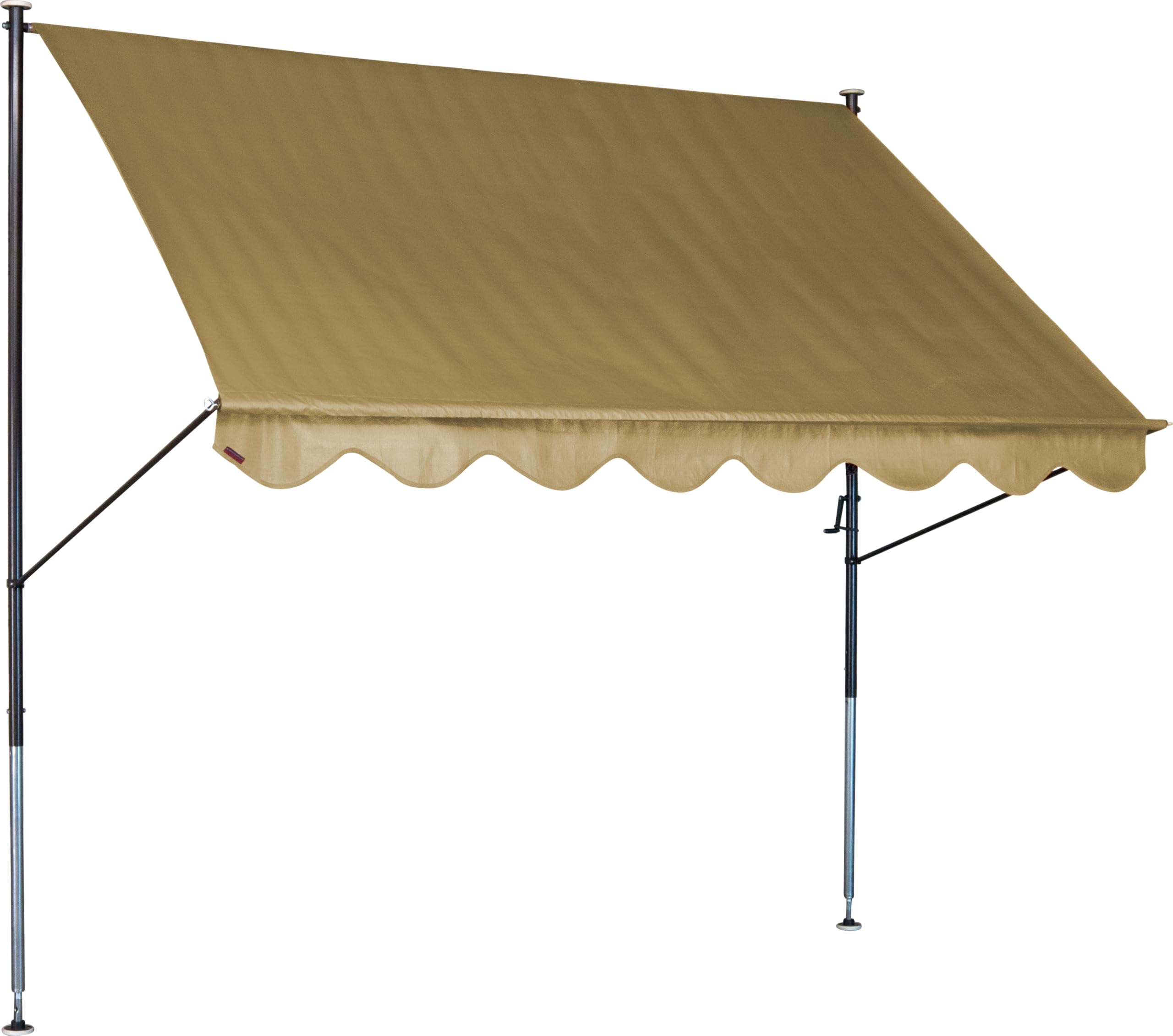 angerer-klemmmarkise-standard-beige-350-cm-ausfall-150-cm-ohne-bohren image 1
