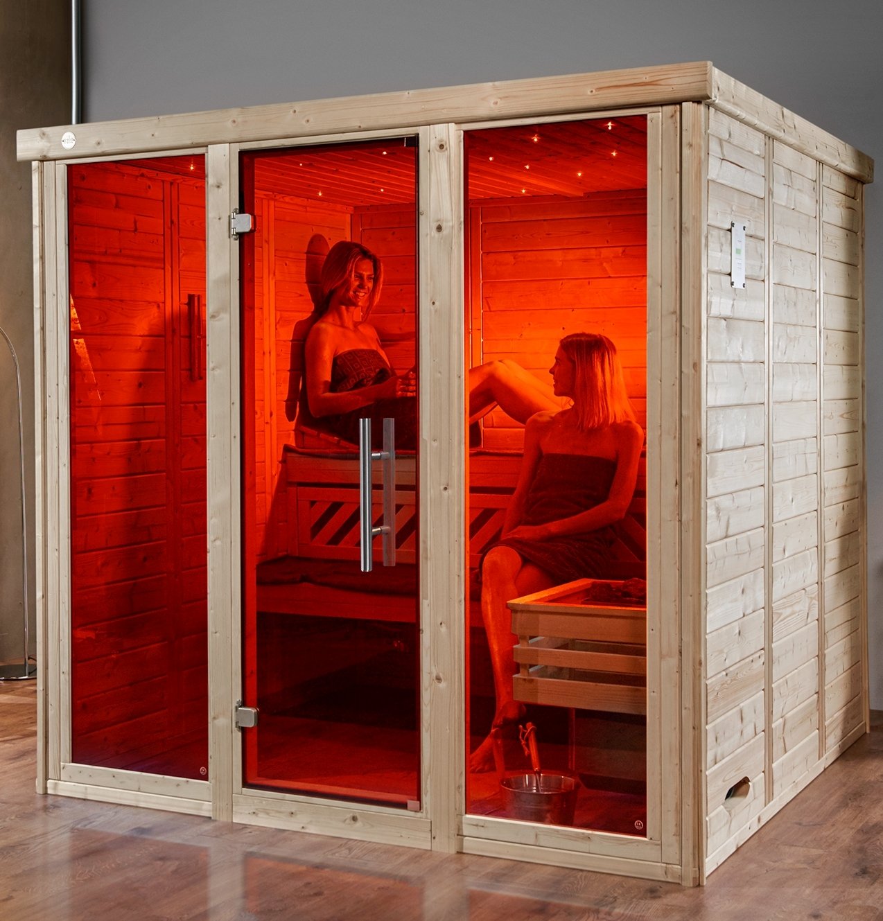 weka-massivholz-elementsauna-kemi-3-gt2f-45-mm-wandelemente-premium-ganzglast-r- image 1