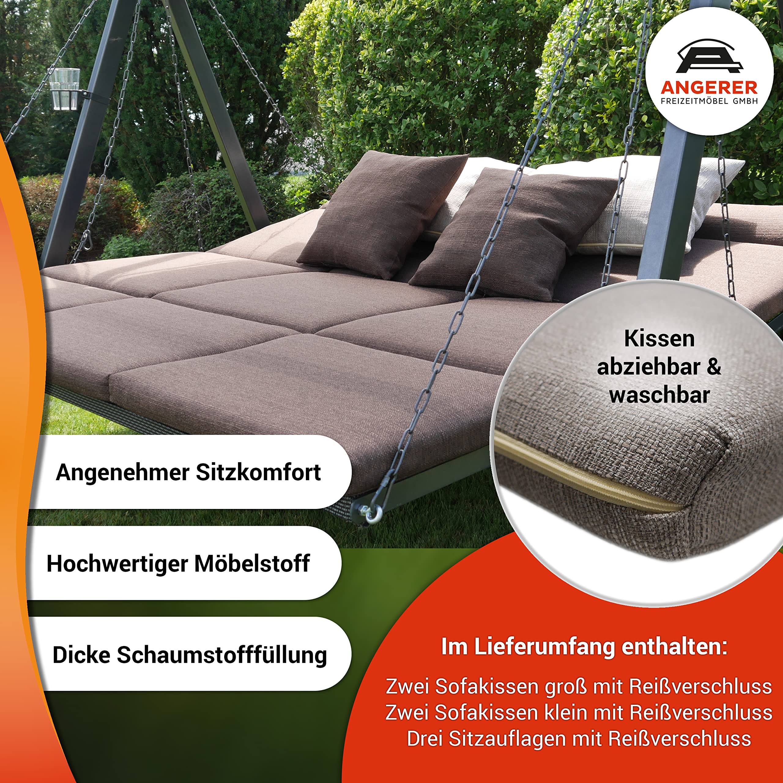 angerer-hollywoodschaukel-lounge-smart-beige-mit-bettfunktion-bis-270-kg image 3