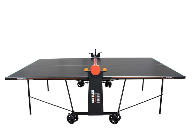 kettler-tischtennisplatte-basic-outdoor-wetterfest-zusammenklappbar image 1