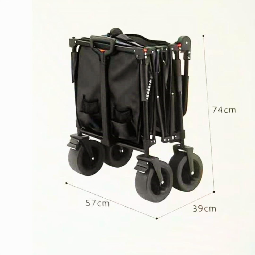 kettler-easy-bollerwagen-faltbar-mit-bremse-und-schiebegriff-schwarz image 7