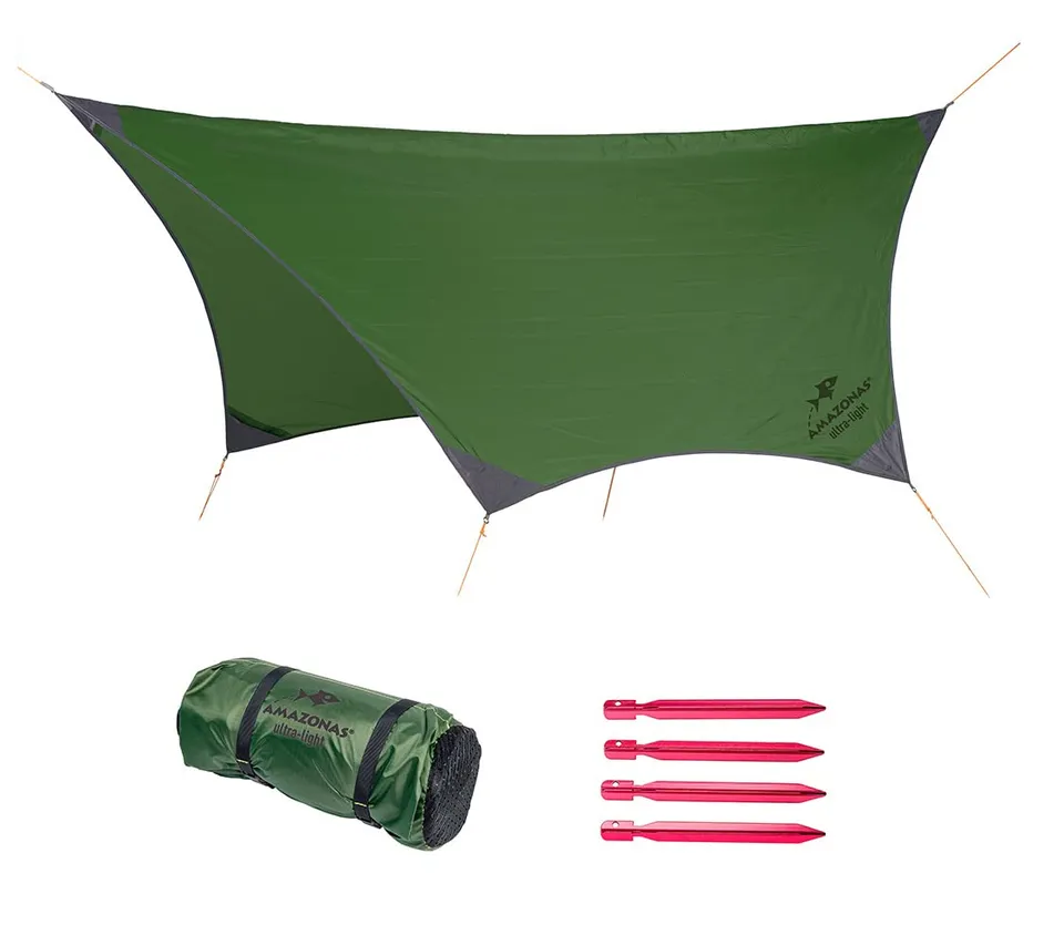 amazonas-traveller-tarp-zeltplane-aus-ripstop-nylon-3-40-x-2-80-m-0-8-kg image 1