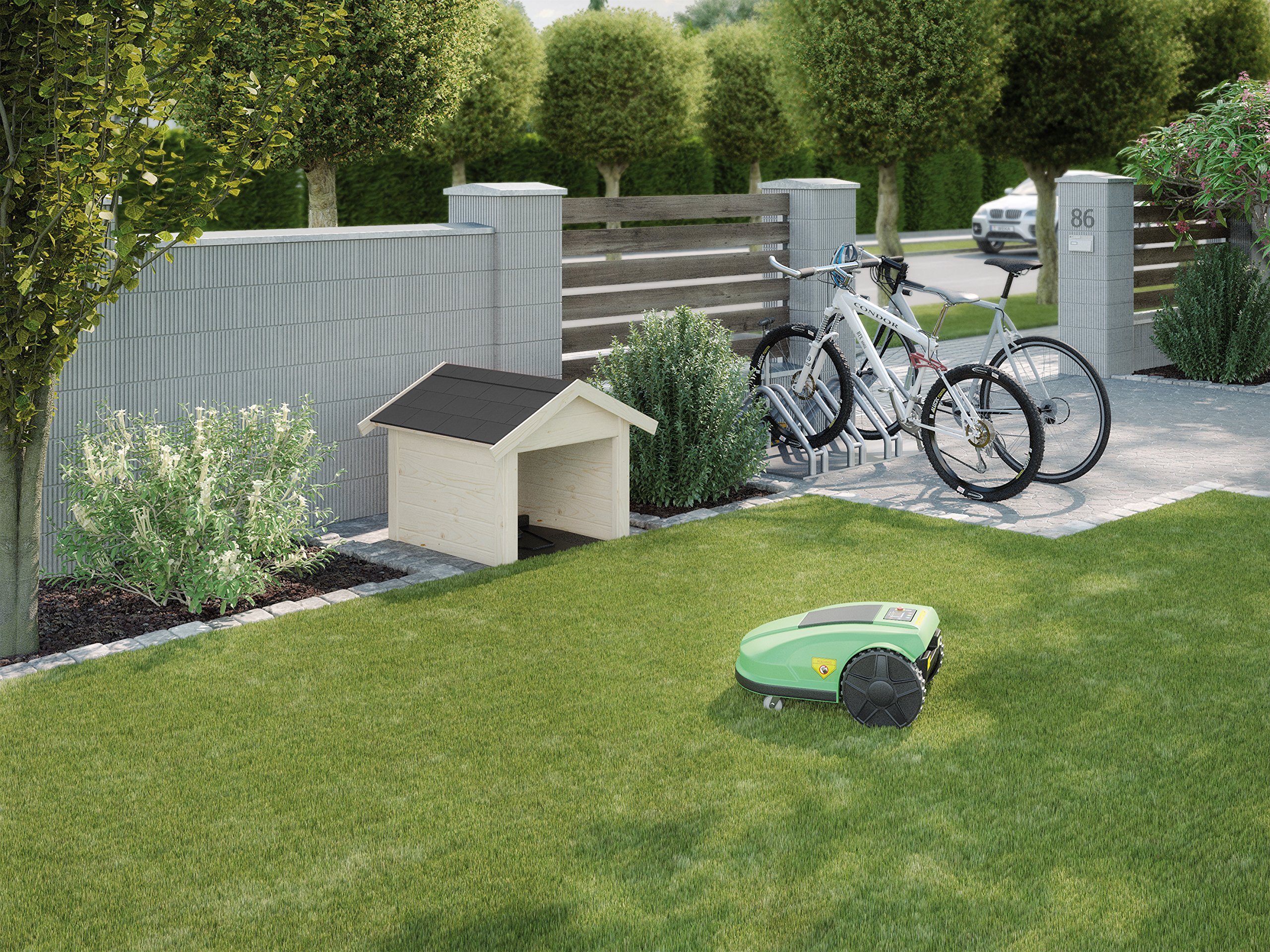 weka-m-hrobotergarage-367-1200-10400-natur-aus-21-mm-blockbohlen-67x75x71-cm image 1
