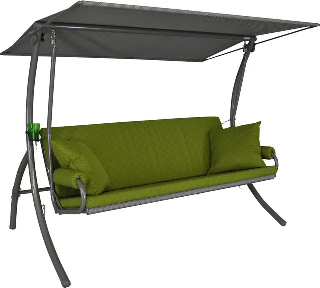 angerer-hollywoodschaukel-elegance-joy-hellgr-n-3-sitzer-180-cm-umklappbar-zur-l image 1