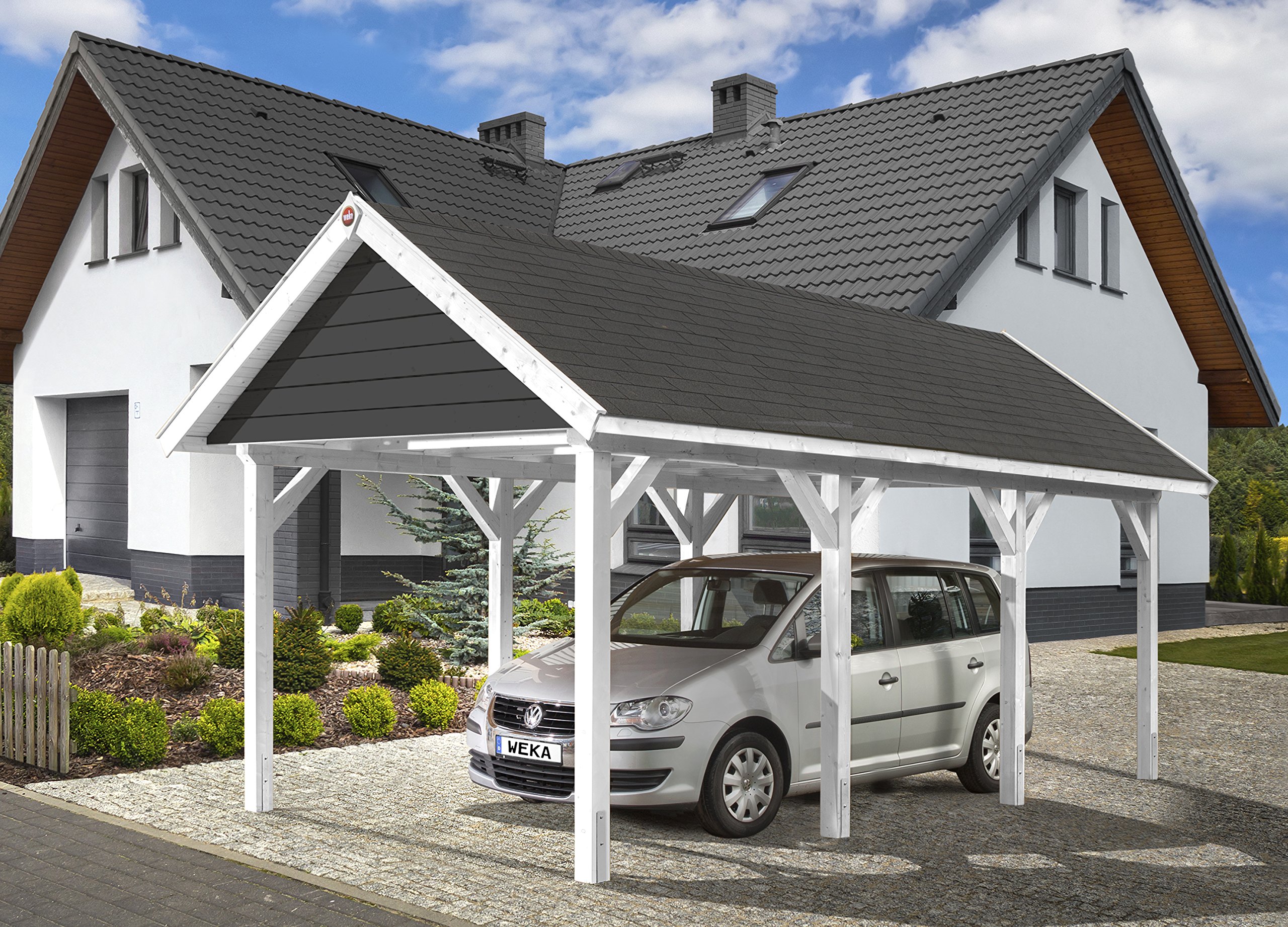 weka-leimholz-satteldach-einzelcarport-614-gr-1-294-x-591-cm-19-mm-massivholzdac image 1