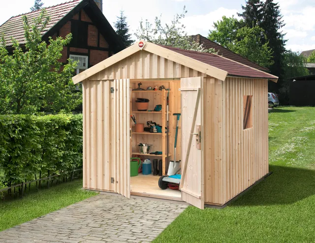 weka-gartenhaus-schwedenhaus-gr-e-3-natur-32-mm-wand-240-x-246-cm-12-2-m image 1