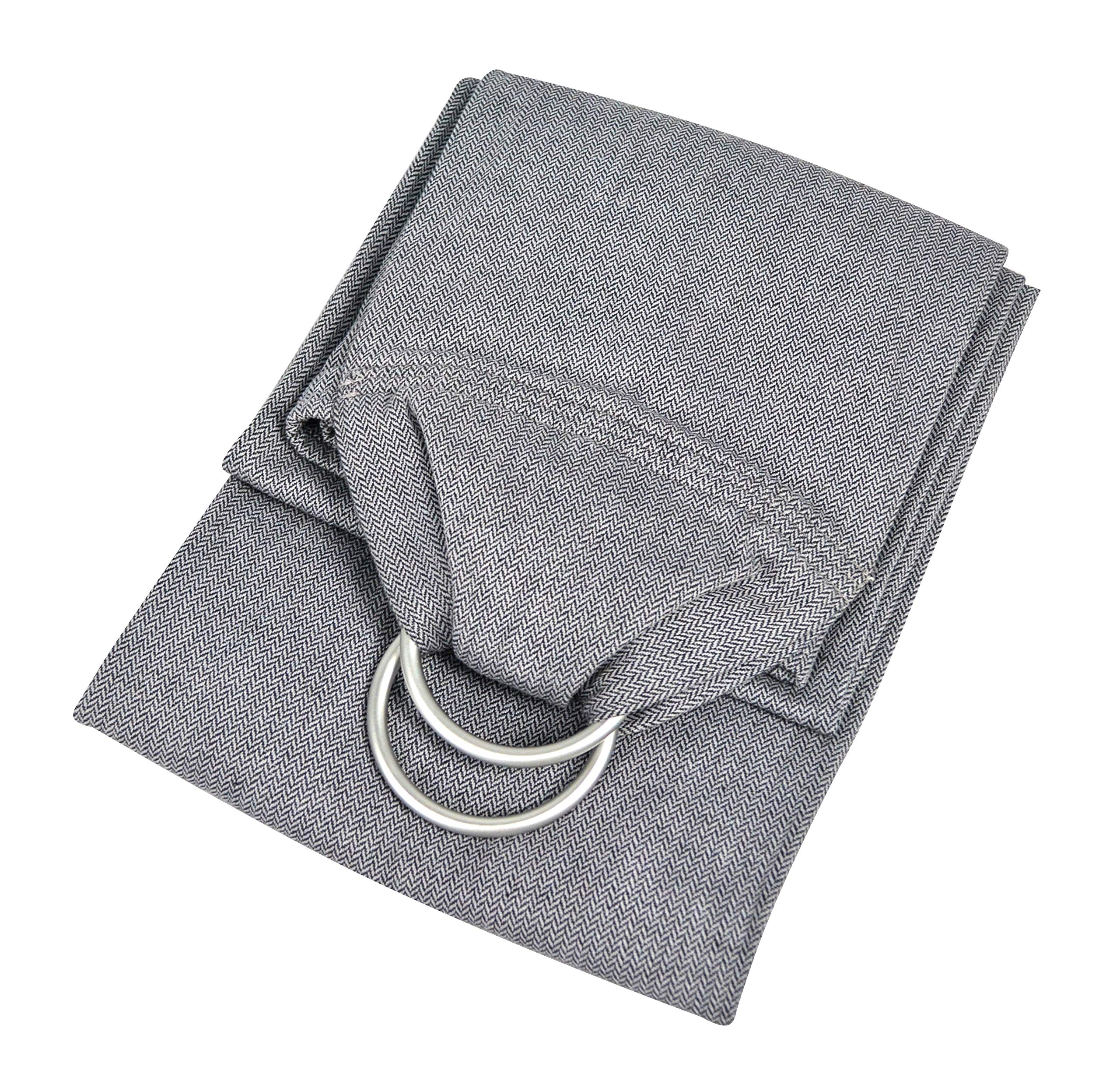 amazonas-babytragetuch-ring-sling-grey-180-cm-bis-15-kg image 7