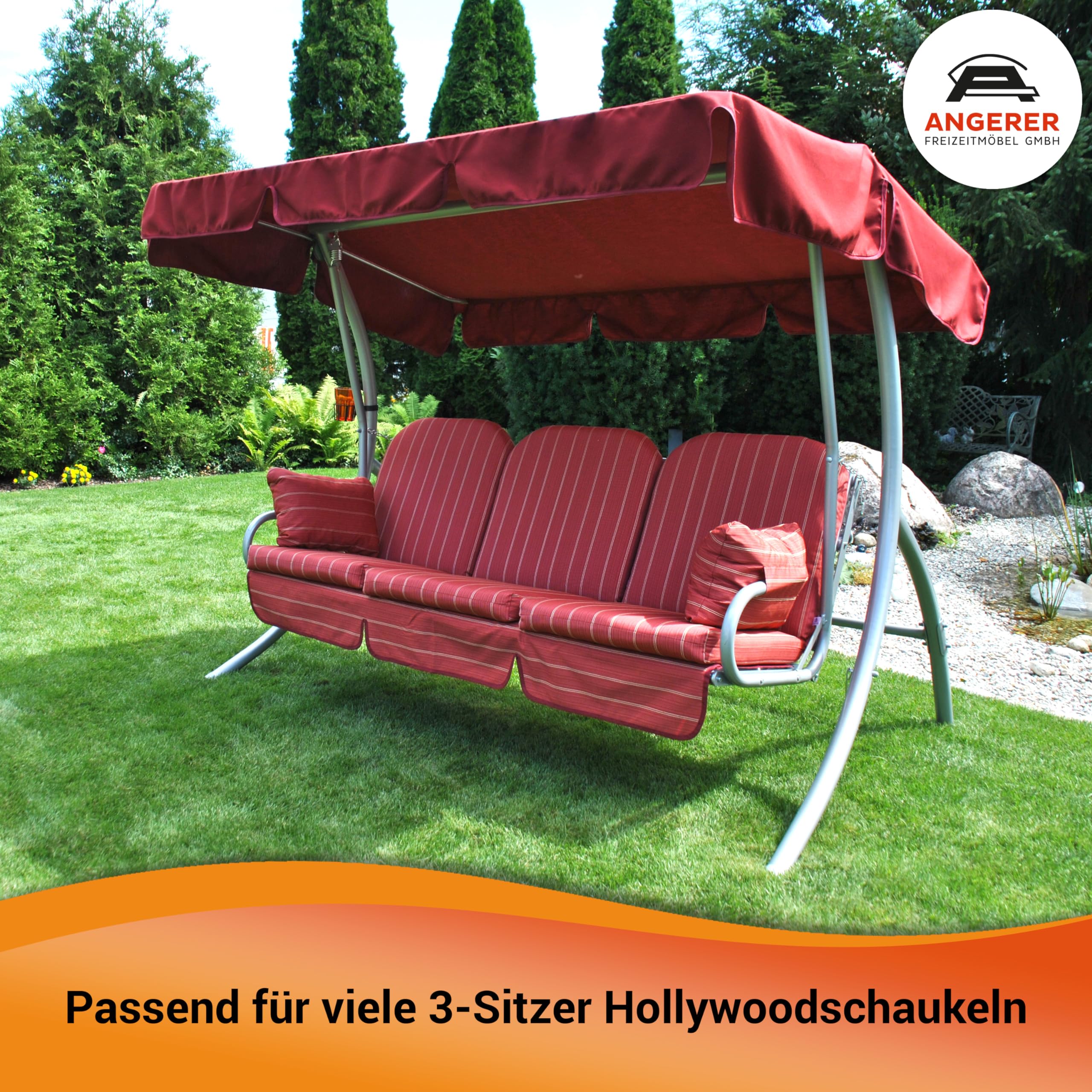 angerer-hollywoodschaukel-auflage-deluxe-gr-n-orange-gebl-mt-3-sitzer-set-mit-ki image 3
